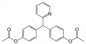 ساختار شیمیایی Bisacodyl