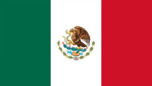 پرچم کشور مکزیک - ایالات متحده مکزیک