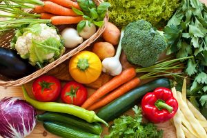 تصویری از انواع سبزیجات