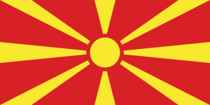پرچم مقدونیه شمالی