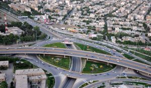 تصویری هوایی از شهر شهریار