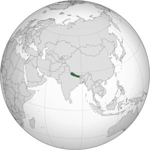 موقعیت نپال