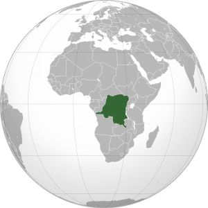 موقعیت جمهوری دموکراتیک کنگو
